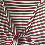 Prómesa Promesa striped sash front tie maxi dress Photo 2