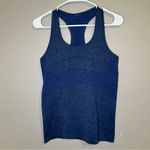 Lululemon Swiftly Tech Blue Racerback Athletic Tank Top Women’s Size 8 Photo 2