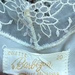 Vintage Barbizon Collette Satin & Lace Nightgown Slip Dress White 20 Size undefined Photo 3