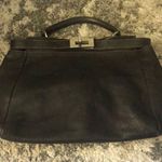 💄 Luisanna Black Genuine Leather Handbag, made in Italy Photo 0