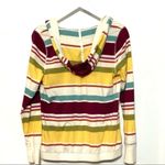 Sonoma  hooded pocket striped button snap Photo 5