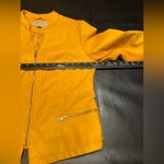Women's Marc New York mustard color Jacket size Large NWOT Gold Photo 6