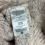 Time And Tru Juniors XL Confetti Cable Knit Sweater Blush Pink Neutral  Holiday Photo 7