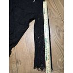 Charlie Paige  Women Long Sleeve Dress‎ Size Small Black Lace Layers Zip Formal Photo 11