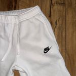 Nike White  sweatpants Photo 1