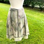 EXPRESS  Silk Paisley Skirt Photo 2