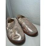Sorel ‎ Sandals Ella Rose Gold Metallic Suede Leather Slingback Size 6.5 Photo 8