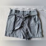 HAVE Black/White Striped Elastic Waist Fabric‎ Belt Shorts Size S Blue Size M Photo 5