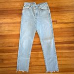 AGOLDE Criss Cross Straight Jeans in Dimension Wash Size 26 Photo 2