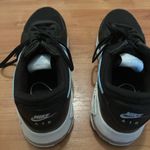 Nike Air Max Women's Shoes Size 9 Athletic Sneakers Black & Blue Swooshes Photo 1