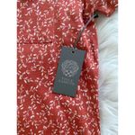 Vince Camuto NWT Calico Linen Blend Pocket Tee Photo 5