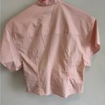 Rag and Bone NWOT Gretchen Poplin Twist-Front Shirt in Rose Photo 10