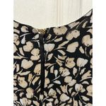 Who What Wear Womens Black Floral Tiered Dress Size XS Adjustable Straps Photo 5