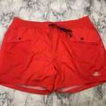 The North Face  Women’s TNF Outline Outdoor Hiking Shorts Red NWT logo size XXL Photo 2