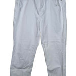 Pistola  Women's Jeans Button Fly Ripped Baggy Fray Hem‎ Denim White Sz. 30 Photo 0