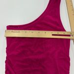 L Space x Revolve Dress Womens X Small Pink Alana One Shoulder Ruched Mini Size XS Photo 7