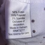 SO NWT Juniors Size Large  cinched front Puff Sleeve Crop top eyelet Photo 2