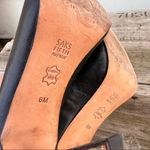 Saks 5th Avenue SAKS Fifth Avenue black stiletto pumps heels with tortoiseshell heel Photo 5