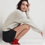 Madewell  Wool Blend Crewneck Wedge Long Sleeve Sweater XS Photo 1