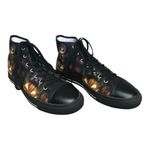 The Nightmare before Christmas high top Jack Skellimgton shoes. SZ. Unisex 10 Black Photo 2