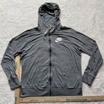 Nike  Dri-Fit Gray Hoodie Zip up Women’s XL Photo 0