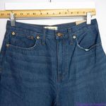 Madewell NEW  Baggy Straight Jeans in Dark Worn‎ Indigo Wash, 27 Photo 6