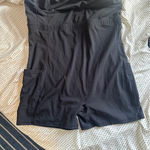 Halara  SoftlyZero Plush 2-in-1 Pocket Mini Active Dress Black 2X NEW NWT Photo 5