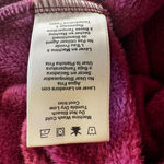 UGG  Trendy Burgundy Long Sleeves Front Zip Up High Low Sweatshirt SZ XS # 2365 Photo 9