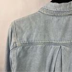 Bella Dahl Cropped Light Wash Denim Jacket Cotton Tencel Utility Western Photo 10