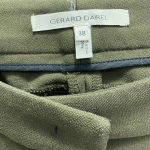 Gerard Darel ‎ Olive Green Quilted Zipper Pocket Leggings Pants Size 38 / US 6 Photo 9