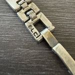 LC Lauren Conrad Lauren Conrad Silver Rectangles & Circles Bracelet Photo 3