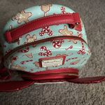 Lounge Fly 2022 Disney Parks Christmas Holiday Peppermint Candy Cane  Backpack Bag Photo 8