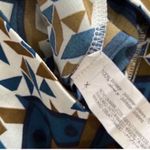 ZARA Printed Pants Blue/Brown Set(Size Top
Medium/ Bottom Small) Photo 7