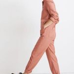 Madewell Zip-Pocket Coverall Jumpsuit Twill Cotton Rose Dust Pink $148 Size XS Photo 0