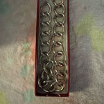 Thick chunky highend vintage chain choker (with extender) excellent condition Silver Photo 3
