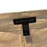 Eileen Fisher  Women's 8 White High Rise Stretch Ankle Organic Minimalist Capsule Photo 5