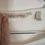 Soft Surroundings Soft‎ Surroundings Classic White Long Sleeve Super Soft Flowy Tee Size 1X Photo 7