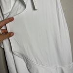 Susana Monaco Ruffled Mini Wrap Dress Size XS Sugar White Strappy Ruffle New Photo 4