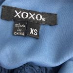 XOXO One Shoulder Jeweled Vintage Ruched Blouse Photo 5