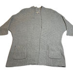 Sonoma  Open Front Knit Long Line Cardigan Size L Cozy Minimalist Casual Classic Photo 0