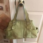 Kenneth Cole leather green handbag Photo 0