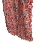 Anouk Women's Floral Print Maxi Dress Multicolor Size L Casual Spring Pink Size L Photo 9