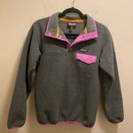 Patagonia Grey Women's Lightweight Synchilla Snap-T Fleece Pullover Size XS Photo 1