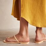 Jeffrey Campbell Toe Loop Sandals Light Orange Size 8 NEW Photo 2