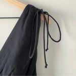 EXPRESS Vintage Y2K 100% Silk Shell Black V-Neck Mini Dress A-Line Sleeveless 12 Photo 5