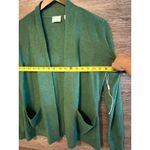 Cyrus   cardigan opene pockets knit cotton sz small green career office fall Photo 4