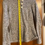 Columbia  Darling Days Pullover Cream Black Marled Sea Salt Button Neck Photo 6