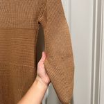 STAUD  Marylebone Sweater Dress in Camel Photo 12