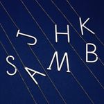 Silver Initial Stainless Steel Pendant Necklace Letters A Photo 2