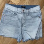 EXPRESS Light wash Jean shorts  Photo 0